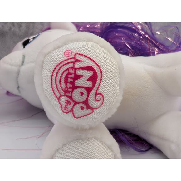 2 MLP soft plush Cheerilee 2007 & Sparkle Rarity 2017 unicorn my little pony - Picture 5 of 15